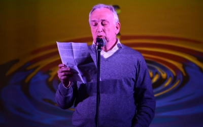 Bernat Pegueroles, company de Carme Forcadell | Roger Benet